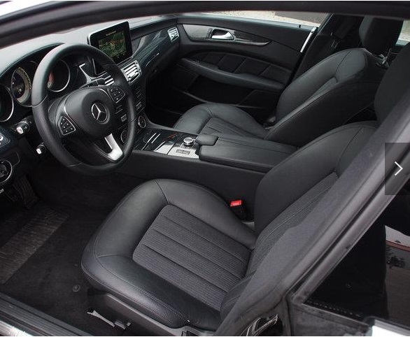 Left hand drive car MERCEDES CLS CLASS (01/02/2016) - 